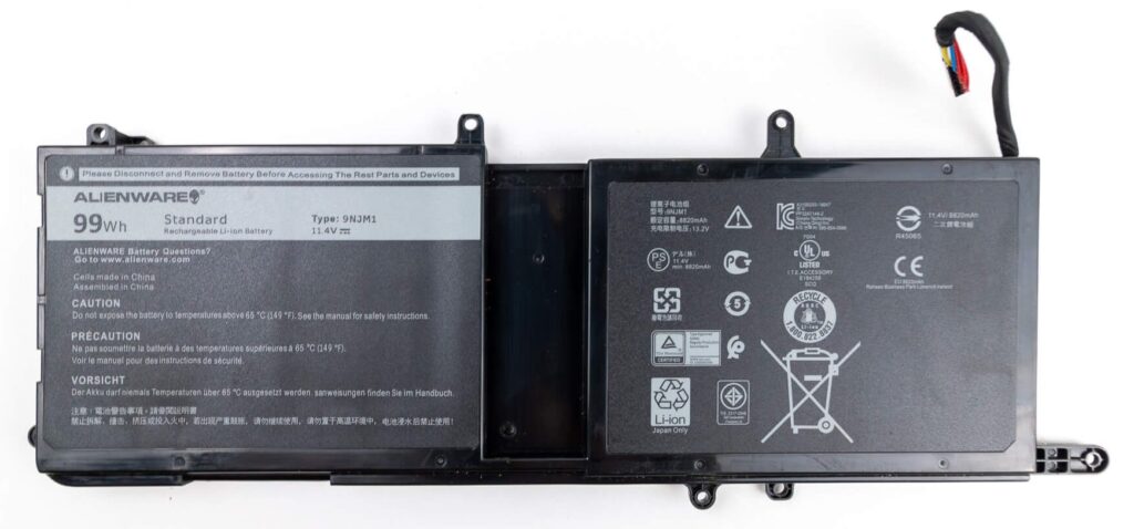 Dell Alienware Genuine Battery