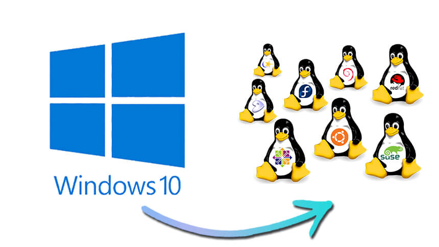 Windows 10 to Linux