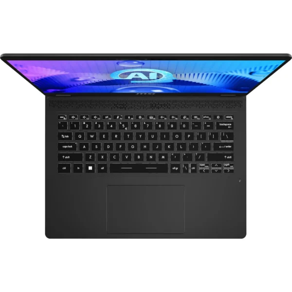 MSI Prestige Top View