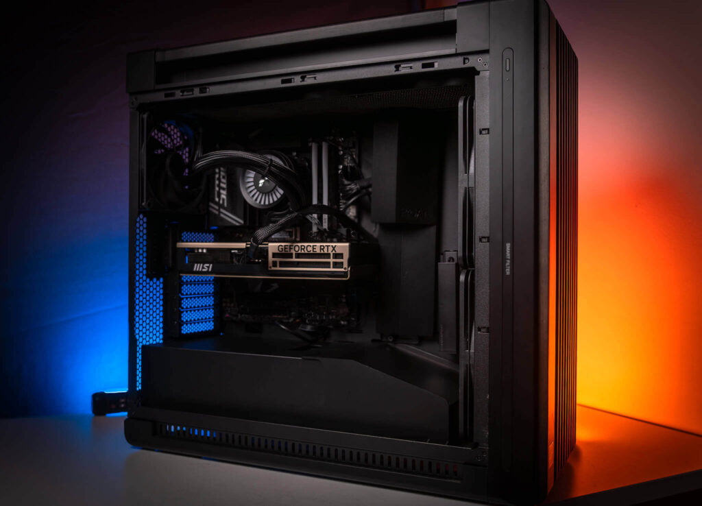 Gaming PC with AMD Ryzen 7 and RTX 5080