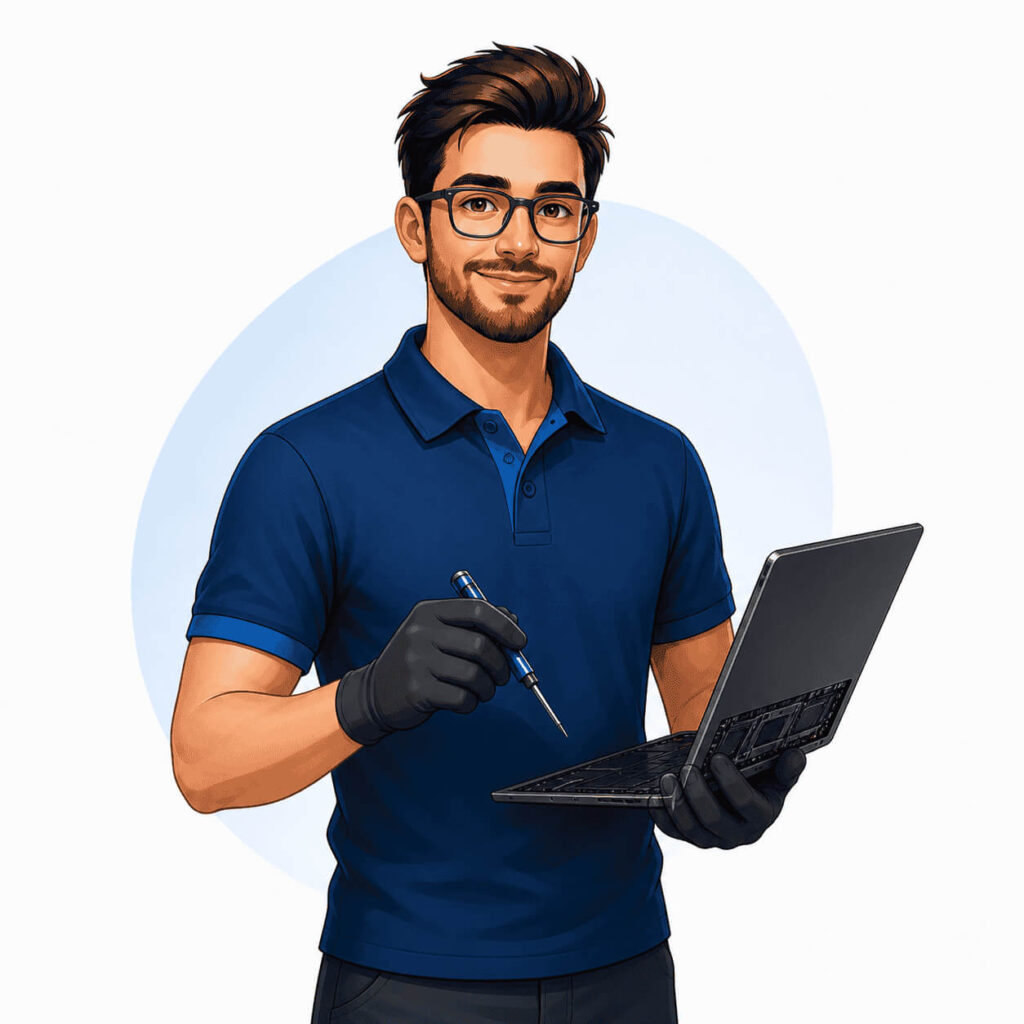 Repair Tech Mascot